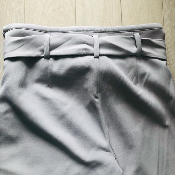 Sandra Angelozzi Light Beige Tie Waist Wide Leg Pants - Picture 8 of 11